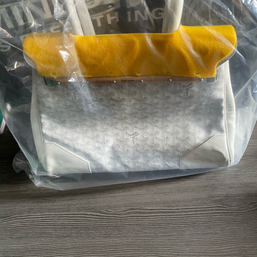 White Goyard Sïgon Tote Bag - Picture 5 of 5